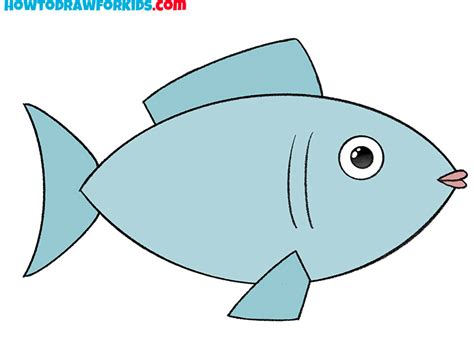 Image result for Very Simple Fish Drawing