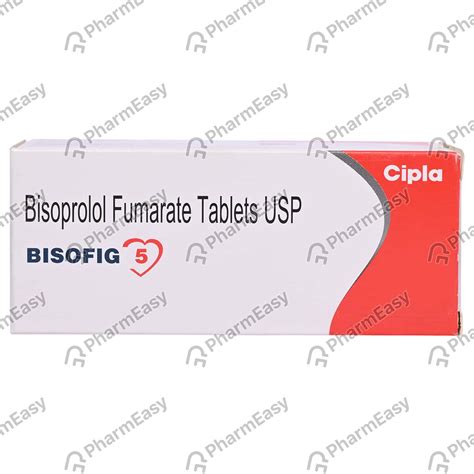 Bisofig 5 MG Tablet (10): Uses, Side Effects, Price & Dosage | PharmEasy