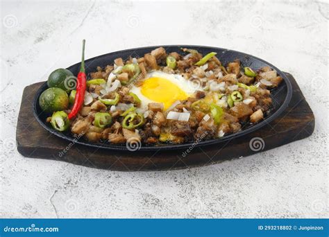Pork Sisig, Filipino Cuisine Stock Image | CartoonDealer.com #80796961