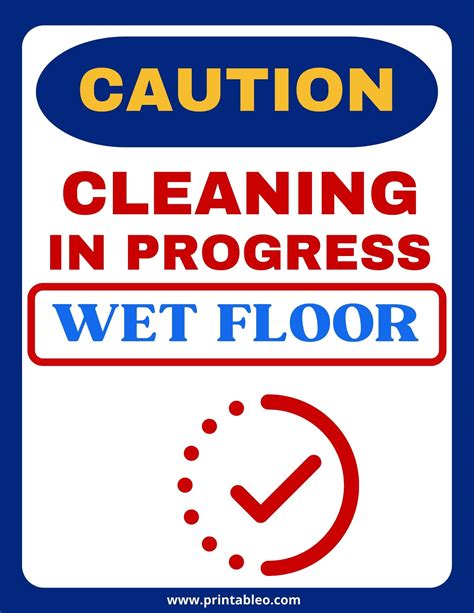 47+ Printable Wet Floor Signs | Free Download