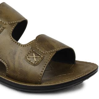 Buy Action Floaters MenS Dark Green Velcro Sandals Online @ ₹399 from ...