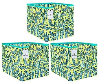 Kuber Industries Exclusive Metalic Printed 3 Piece Non Woven Shirt ...