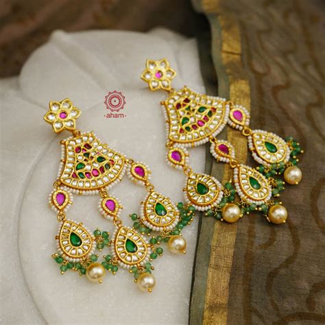 Oversized Earrings – aham jewellery | handcrafted silver jewellery