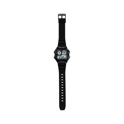 Casio Youth Black Digital Mens Watch D097 - AE-1200WH-1AV – Sethi Watch