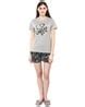 Buy Grey Night&LoungeWearSets for Women by EVOLOVE Online | Ajio.com