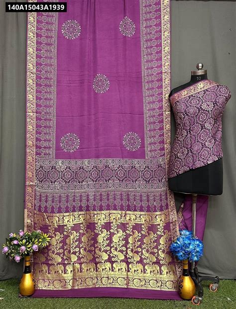 Pure Modal Ajrakh Print Saree for Women by TRENDBUY – TREND BUY