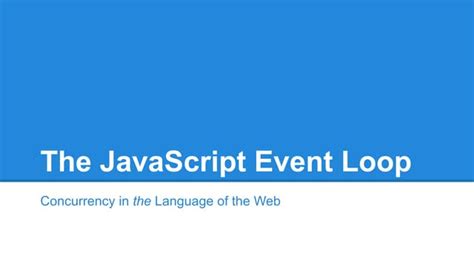 JavaScript Concurrency 的图像结果