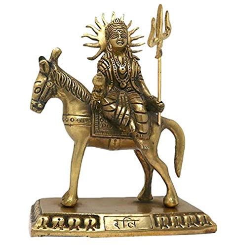 Buy Drezel Hindu Navagraha Idol Murti of Deity Suraj God Brass Statue ...