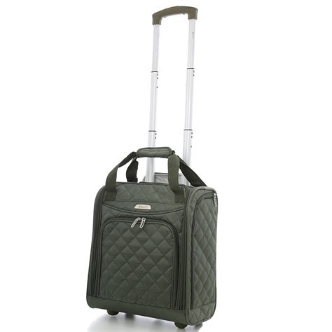 Aerolite - Carry On Under Seat Wheeled Trolley Luggage Bag | Rolling ...