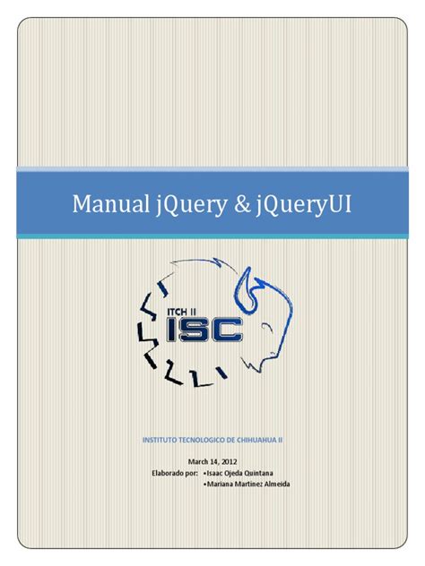 Sample 0011 Manual Jquery Jqueryui Tutorial PDF | PDF | J Query ...