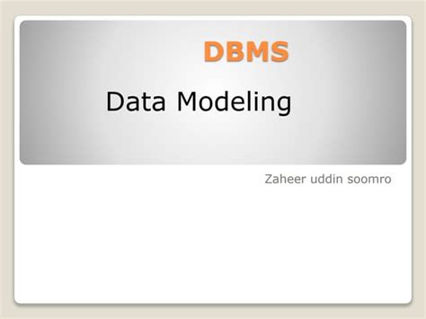 Data Modeling for a Database In Dbms 的图像结果
