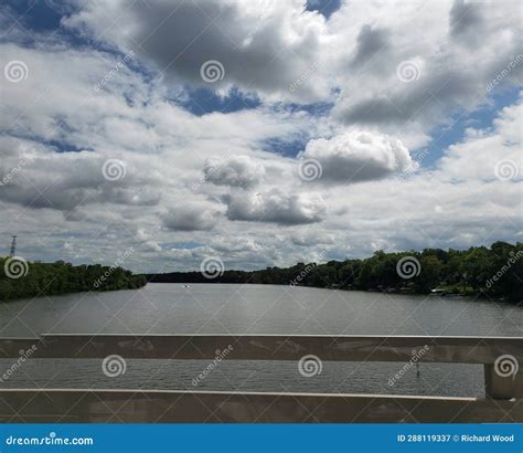 Griggs Reservoir on the Scioto River, Columbus, Ohio Stock Image ...