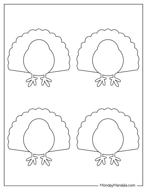 Turkey Printable Template