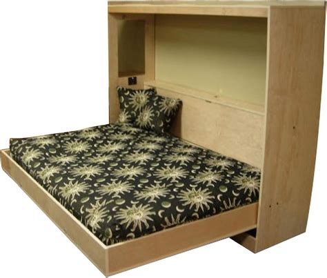 Buy Horizontal Murphy Bed Plan Queen Wall Bed Plans DIY Furniture Build ...