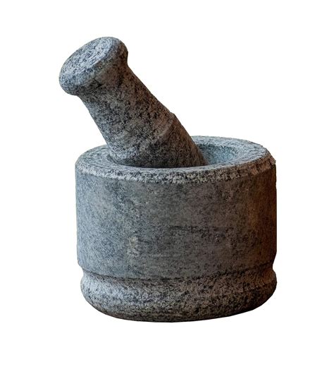Buy NatureLoc Stone Mortar and Pestle Set (Single) – Traditional Hand ...