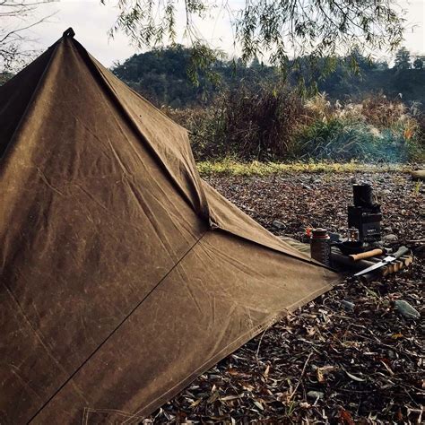 Bushcraft Spain Oilskin Tarp 2.5x2.5m | Toldos y tarps | Varuste.net ...