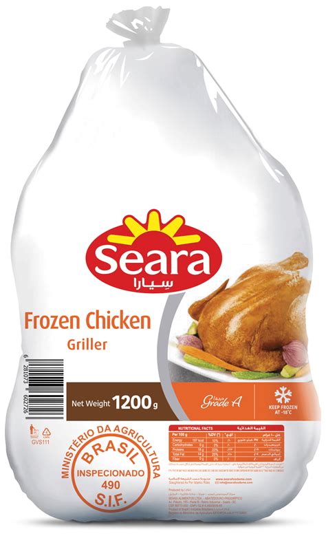 Seara Frozen Chicken Griller 1200G - Seara