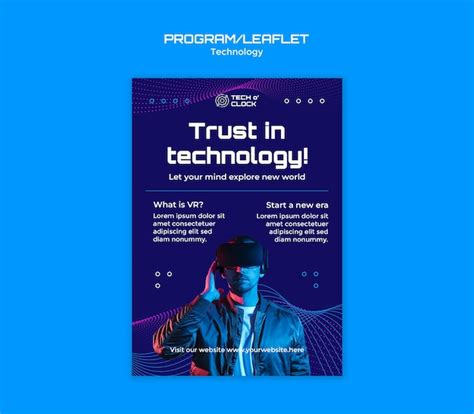 Technology Poster Design PSD, High Quality Free PSD Templates for Download | Freepik