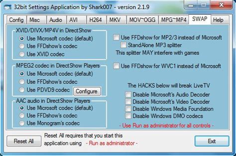 Image result for Windows 7 Codec