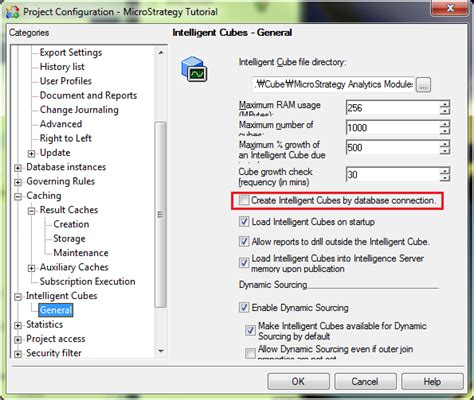 MicroStrategy Build Cube 的图像结果