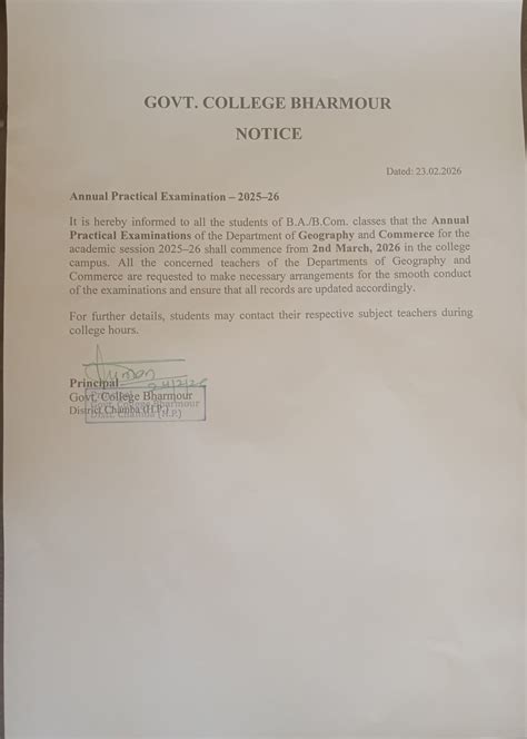 Govt. College : Bharmour, Chamba