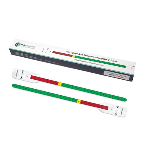 IS IndoSurgicals Muac Tape (Pack of 25 Pieces) : Amazon.in: Industrial ...