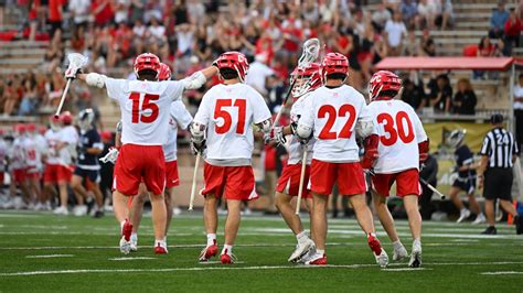 Men's Lax Eyes Ivy Title, History When It Visits Harvard In Top 10 ...