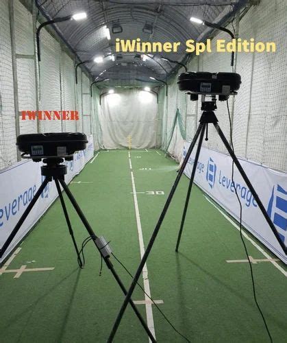Cricket Bowling Machine - 160KPH Leverage I Winner Special Cricket ...