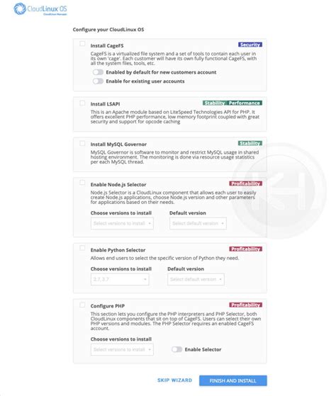 Image result for CloudLinux OS Installation
