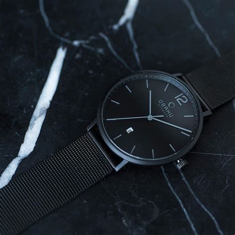 Obaku TOFT - CHARCOAL – The Watch Factory