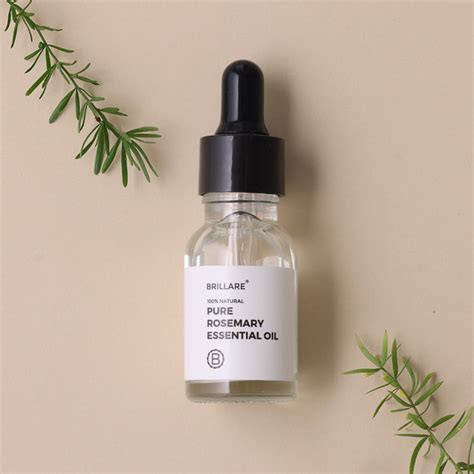 Brillare 100% Pure Rosemary Essential Oil | Boost Hair Growth and ...