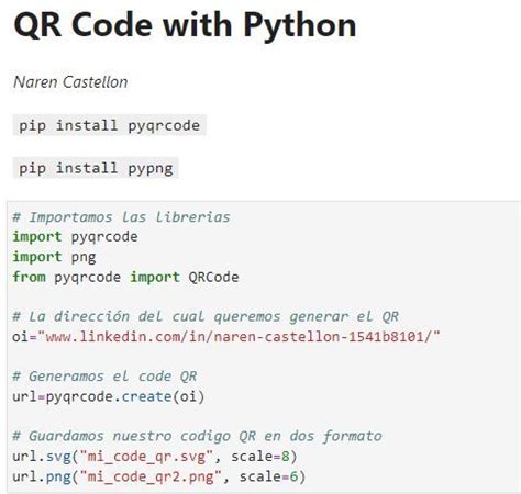 Image result for Crear Codigo QR En Python