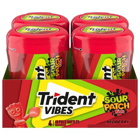Trident Vibes SOUR PATCH KIDS Redberry Sugar-Free India | Ubuy