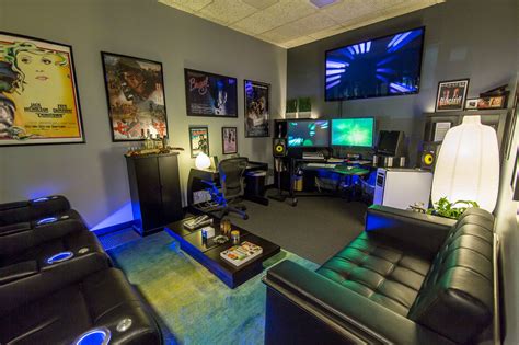 Gamer Man Cave A Small Man Cave Game Room Can Be The Ideal Way To Bond ...