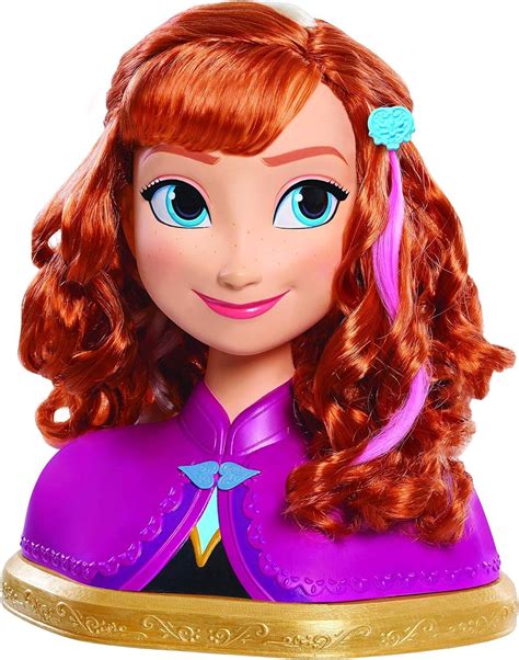 Disney Frozen Deluxe Styling Head Anna, Multi-Colour, 32570-Jp Buy ...