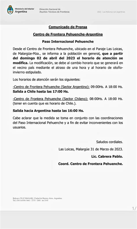 Atención mendocinos y turistas: cambian a horario de invierno, en uno ...