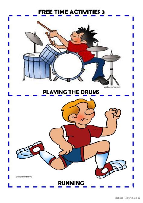 Free Time Activities 的图像结果