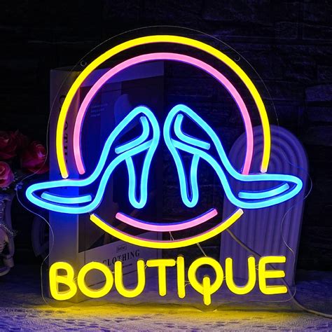 LULANMP Boutique Neon Sign for Business High Heels Neon India | Ubuy