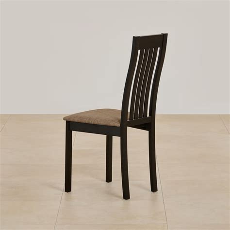 Buy Helios Diana Set of 2 Solid Wood Dining Chairs - Brown from Helios ...
