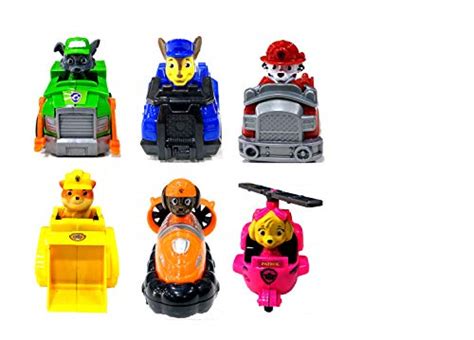 ONCEMORE 6 in 1 Pup Buddies Hero Action Pack Pup & Badge Ryder Tracker ...