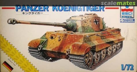 German Kingtiger Tank, ESCI/ERTL 8483 (1983)
