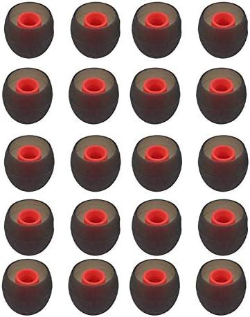 Somapa Rubber Ear Cushion Earphone Tips (Red) -20 Pieces : Amazon.in ...