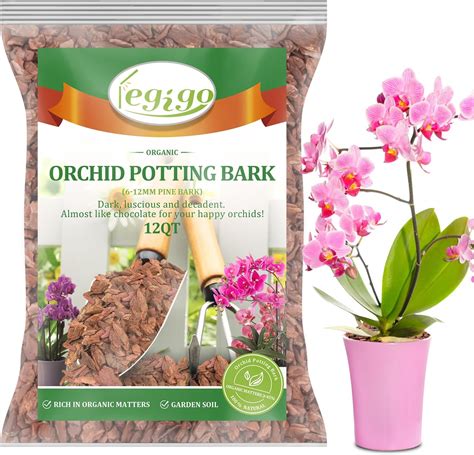 Amazon.com : Legigo 12 Quarts Organic Orchid Potting Bark- All Natural ...