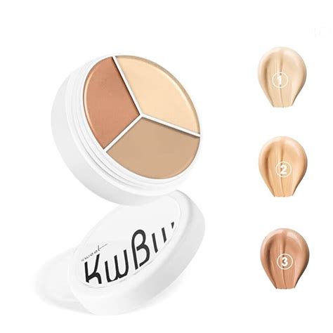 Buy Tri Color Concealer Palette, Moisturizing & Waterproof Long-lasting ...