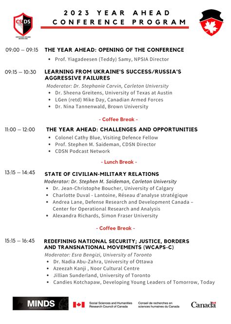 2023 Year Ahead Conference — CDSN-RCDS