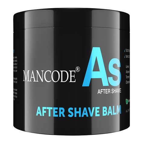 Mancode After Shave Balm 100gm Post Shave Treatment Soothes Skin ...