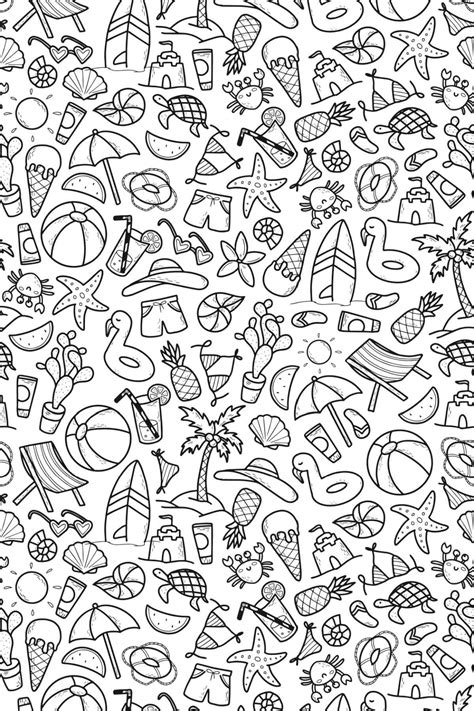 Summer Coloring Sheets For Kids Printable - Infoupdate.org