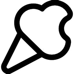 Ice cream stick outline आइकन | Freepik