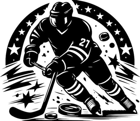Hockey Black and White 的图像结果
