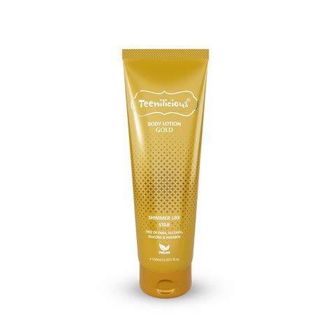 Buy Teenilicious Gold Sparkle Body Lotion for Women & Men | Skin ...